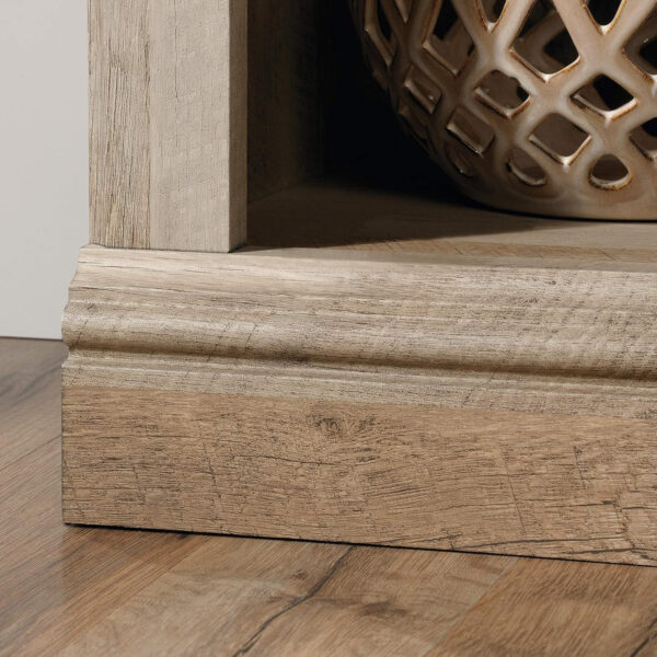 Sauder Miscellaneous Storage 5 Split Bookcase/Book Shelf, L: 35.28" x W: 13.23" x H: 69.76", Oiled Oak finish