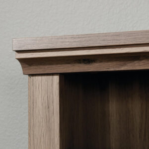 Sauder Miscellaneous Storage 5 Split Bookcase/Book Shelf, L: 35.28" x W: 13.23" x H: 69.76", Oiled Oak finish