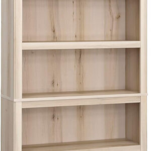 Sauder Miscellaneous Storage 5 Split Bookcase/Book Shelf, L: 35.28" x W: 13.23" x H: 69.76", Oiled Oak finish