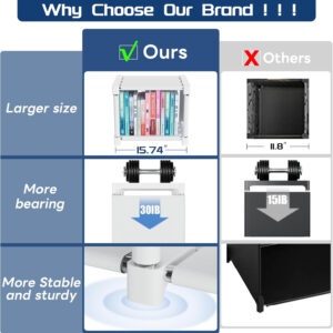 68874d8846a8a952e1f363d31f42c6f0345b2733d6af959cd50bc.jpg Mavivegue Bookcase, 18-Cube Extra Large Book Shelf, DIY Cube Storage Organizer for Bedroom, Living Room, Home Office - Black