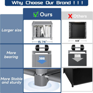 68874d9b530ed1b31949fd017fe4d946834e5b32a52b680ade629.jpg Mavivegue Bookcase, 18-Cube Extra Large Book Shelf, DIY Cube Storage Organizer for Bedroom, Living Room, Home Office - Black