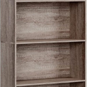 FOTOSOK 6-Tier Open Bookcase and Bookshelf, Freestanding Display Storage Shelves Tall Bookcase for Bedroom, Living Room and Office, Black