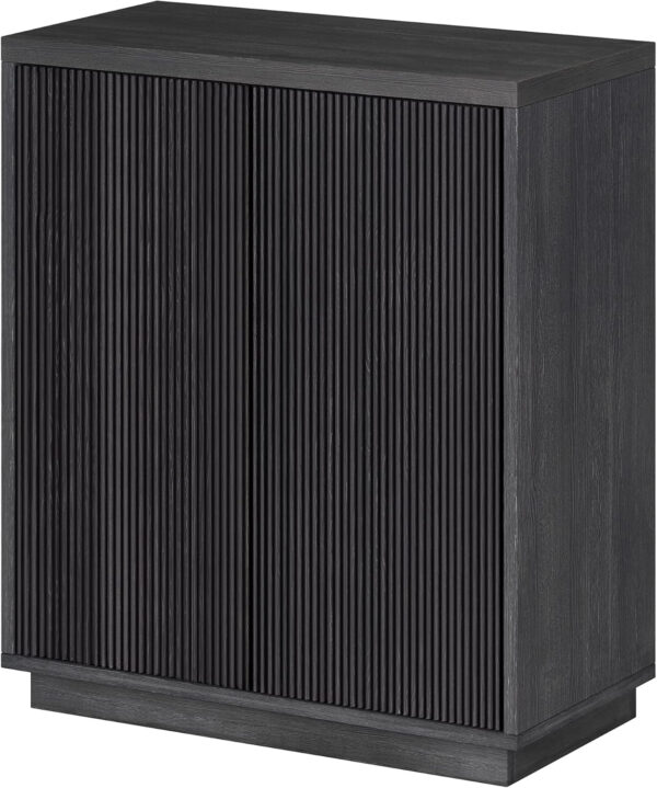 68875a23dd5d646fbf3cc3b2069a99b2fc6231dab451bef026de2.jpg Henn&Hart Alston Accent Cabinet, 28" Wide, Black Grain