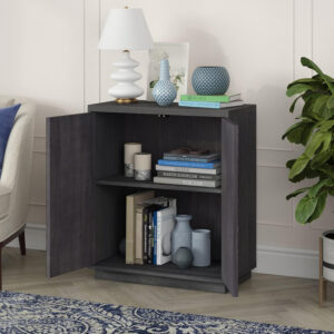68875a26b0e44d863094b6a0577a0d79ea5e1e6a07ebc54b6889c.jpg Henn&Hart Alston Accent Cabinet, 28" Wide, Black Grain