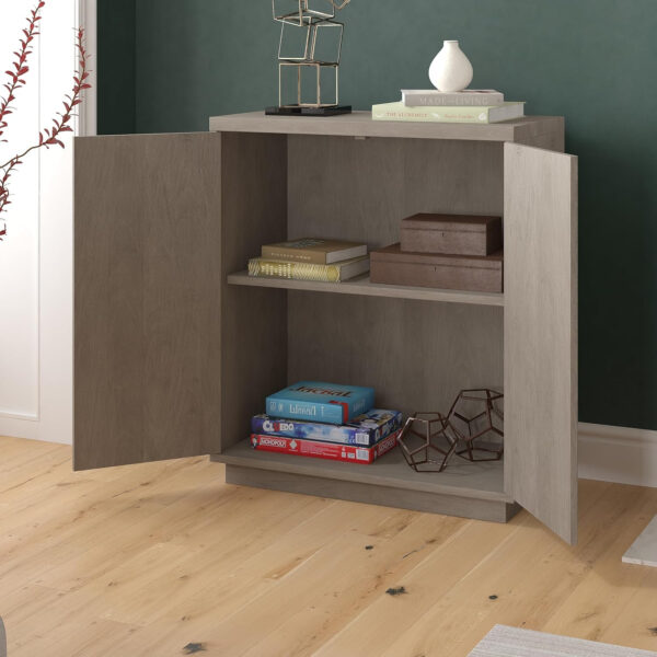 68875a49d5ae48f93a90284b539163cf0c9969d41c8121a20d792.jpg Henn&Hart Alston Accent Cabinet, 28" Wide, Black Grain