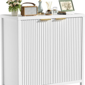 68875c6638fc09ba98d32dc830037b7549af772a8bcf636b4c910.jpg Sideboard Buffet Cabinet, 31" Storage Cabinet with 2 Doors and Adjustable Shelves, Sideboard Console for Dinning Room, Kitchen and Living Room - Oak