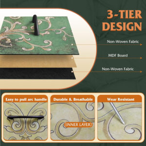 WLIVE Dresser with 4 Drawers, Fabric Storage Tower, Organizer Unit for Bedroom, Hallway, Entryway, Closets, Sturdy Steel Frame, Wood Top, Easy Pull Handle, Charcoal Black