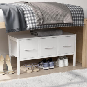 68876fbb0c6a96079c16fec29a7f20258922bd6a1ef534c7cd213.jpg BOLUO Closet Storage with 3 Fabric Drawers Small White Dresser for Closet Floor Organizer Dorm Bedroom