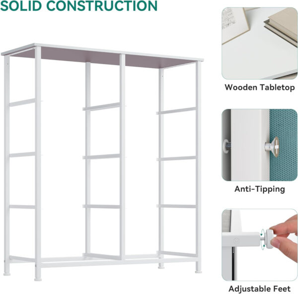 YITAHOME Fabric Dresser Drawer, Tall Storage with 8 Drawers, Dresser & Chest of Drawers, Storage Drawer Organizer for Closet, Living Room, Closets