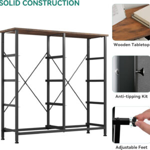 YITAHOME Fabric Dresser Drawer, Tall Storage with 8 Drawers, Dresser & Chest of Drawers, Storage Drawer Organizer for Closet, Living Room, Closets