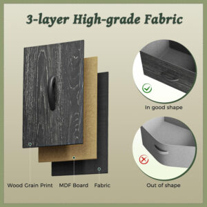 Huuger 63 Inch Dresser for Bedroom, Long Dresser for Closet with 9 Drawers, Large TV Stand for 55, 65, 70 Inch TV, Entertainment Center with Storage, Wide Chest of Drawers, Grey