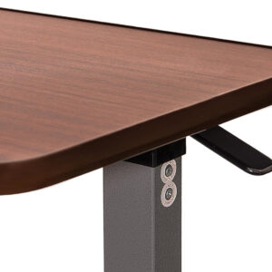 Vaunn Medical Adjustable Overbed Bedside Table With Wheels (Hospital and Home Use)