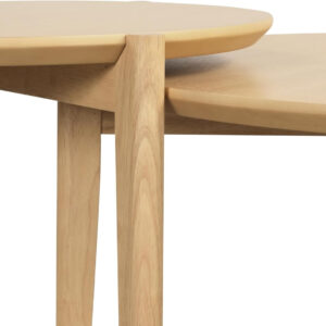 6887ccd925d6aab2542138283b74a50817f0d6ec687946985a777.jpg Nathan James Kendall Round Modern Nesting Coffee Set of 2, Stacking Living Room Accent Tables, Light Brown