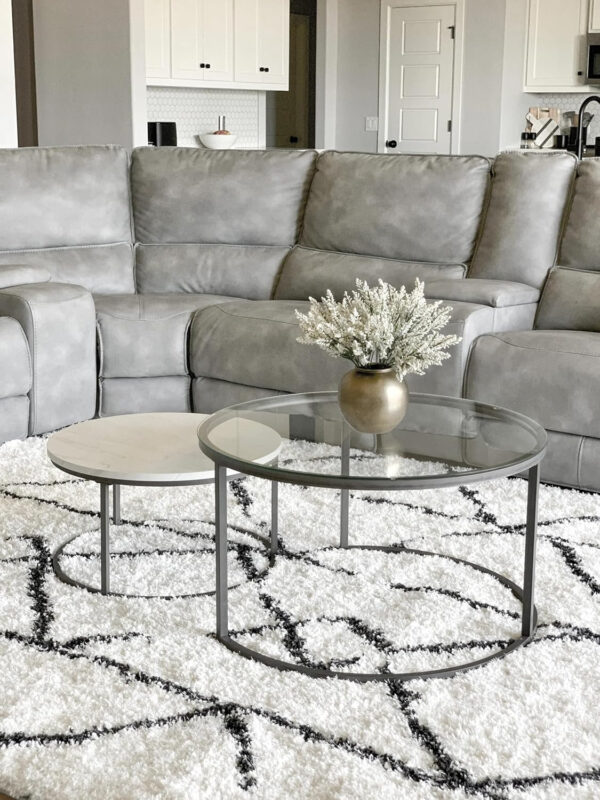 6887cd1321a1995f75f6b9f470b4779f3a895f3049fa4628c7590.jpg Nathan James Kendall Round Modern Nesting Coffee Set of 2, Stacking Living Room Accent Tables, Light Brown