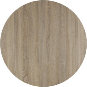 FINECASA Wooden Round Coffee Table, Curved Leg, Furniture, Accent Couch, Coffee Table for Livingroom, Round Wood Table, 36 x 18 Inches, Natural