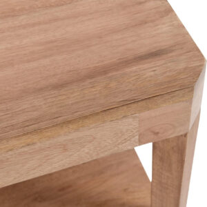 6887ce86cdaa508c0f5f6dfeb0a1958e9a8259d2b5ae95bc91ad7.jpg Kate and Laurel Talcott Tiered Square Coffee Table 26 x 26 x 18 Natural Brown Transitional Two-Tier Rectangular Living Room Table with Storage and Mango Wood Construction