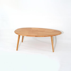 6887d02e4e60db021d8ff8c797c0e59ed6d890f82542c110fe72f.jpg Asymmetric Natural Wooden Coffee Table for Living Room | Modern Wooden Center Table | Center Table for Living Room Home Office Balcony Yard Coffee Shop (Natural, Only Coffee Table)