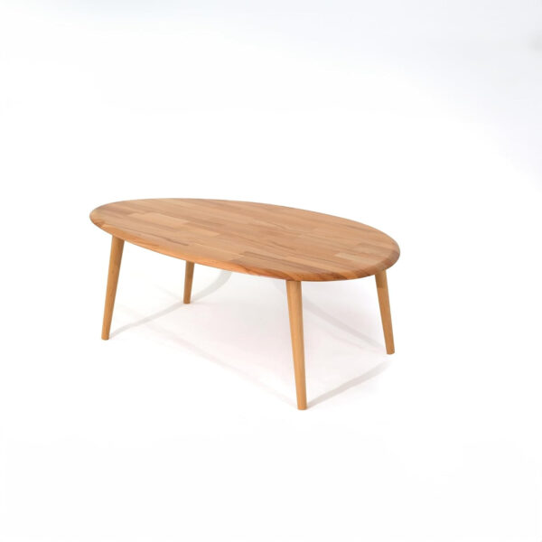 6887d02fadfa73f29d2a2b974db12c33a760d497e5c5bdd21fd7b.jpg Asymmetric Natural Wooden Coffee Table for Living Room | Modern Wooden Center Table | Center Table for Living Room Home Office Balcony Yard Coffee Shop (Natural, Only Coffee Table)