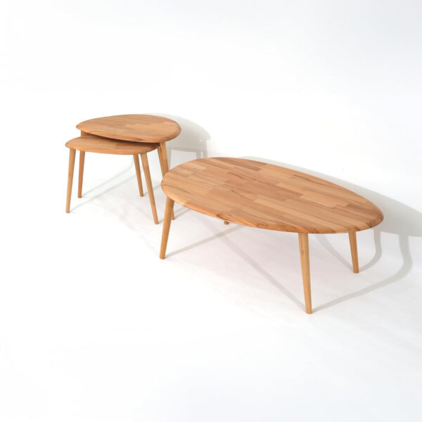 6887d04d316506bb711a79807c4cdcc3021cbf8c255d41f208abb.jpg Asymmetric Natural Wooden Coffee Table for Living Room | Modern Wooden Center Table | Center Table for Living Room Home Office Balcony Yard Coffee Shop (Natural, Only Coffee Table)