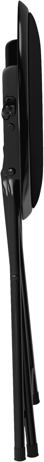 6887d71b9595ce76d25d4015e4a2ca8b86ea39e20bd82cf174e17.jpg Folding Stool - Backless 18-Inch Stool with 225lb Capacity for Kitchen or Rec Room - Portable Indoor Counter Bar Stools by Lavish Home (Black)