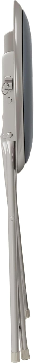 6887d74375464177ba7fac3c69535265397bc65b605be3380e667.jpg Folding Stool - Backless 18-Inch Stool with 225lb Capacity for Kitchen or Rec Room - Portable Indoor Counter Bar Stools by Lavish Home (Black)