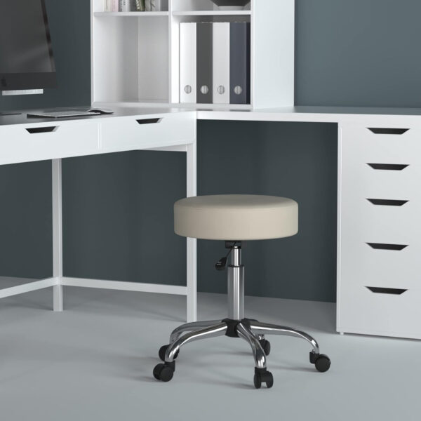 Boss Office Products Be Well Medical Spa Stool in Black