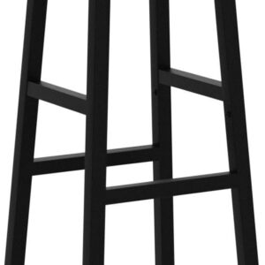 6887dafc979cc54715fd22329632a512b528de1ec17ce532a1dd4.jpg Bar Stools, Set of 2 Round Bar Chairs with Footrest, 24.4 Inch Kitchen Breakfast Bar Stools, Industrial Bar Stools, Easy Assembly, for Dining Room, Kitchen, Rustic Brown BAHR0201Z
