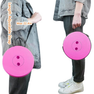 6887db61ece9d85087c313322d5194ba1e5f269ec96f0618d3e8c.jpg Boreeman Upgraded Folding Stool Lightweight Yet More Sturdy with Load Capacity 400lbs Portable Collapsible Stool for Camping Fishing Hiking BBQ (Black)