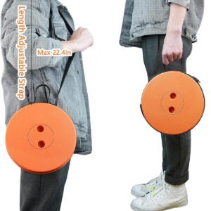 6887db6b6233dc43334af251c706a6d36f6e9574b9ced96578055.jpg Boreeman Upgraded Folding Stool Lightweight Yet More Sturdy with Load Capacity 400lbs Portable Collapsible Stool for Camping Fishing Hiking BBQ (Black)