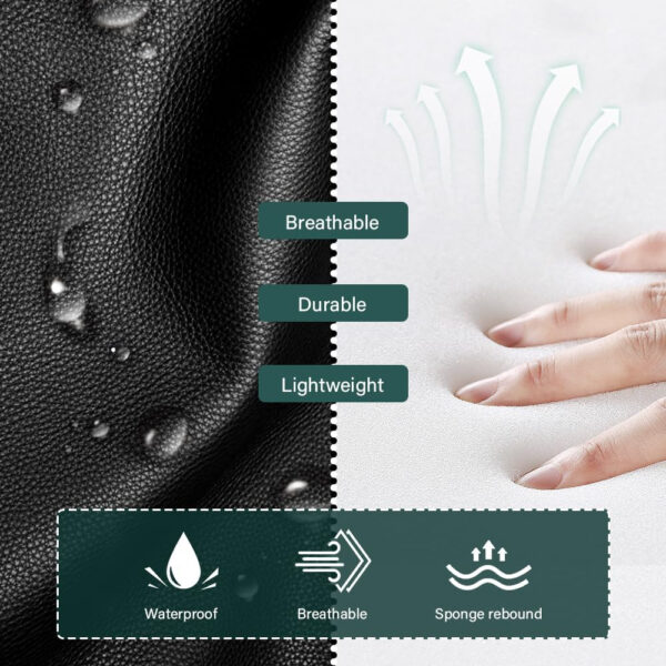 Black Classic Swivel Stool with Wheel for Salon Work Home SPA Shop Height-Adjustable and Cost-Effective Rolling Stool Chair Small