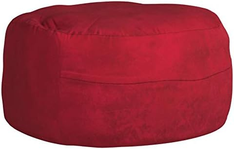 6887e0fadee6572df1001cd8b05f701cfe06c18f4d3093faa211d.jpg Chill Sack Bean Bag Chair - 5' Giant Memory Foam Lounge Chair with Soft Microfiber Cover – Cozy Furniture for Living Room, Dorm, & Kids' Rooms – Comfortable 5 Ft, Microsuede Lounge Sofa, Charcoal