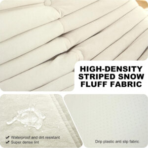 Bean Bag Chair for Adults, Bean Bag Sofa - Adult Size with Soft Waterproof Fabric for Living Room, Apartments, Reading Corner, Gaming, and Movie Venue (DarkOrange)