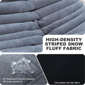 Bean Bag Chair for Adults, Bean Bag Sofa - Adult Size with Soft Waterproof Fabric for Living Room, Apartments, Reading Corner, Gaming, and Movie Venue (DarkOrange)