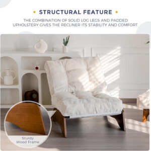 68881346d4f4b378696c2e5efb89577a172a50475e8ac34e65885.jpg MAXYOYO Accent Chair with Ottoman Adjustable Backrest, Tufted Living Room Chair Upholstered Lounge Chair with Footrest Set, Modern Chair Cozy Reclining Chair for Reading Room, Dark Grey