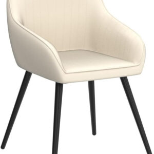 annjoe Faux Leather Accent Arm Chairs for Living Room Leisures/ Upholstered Chair with Metal Legs Set of 2 for Home Kitchen Office Bistro Cafe, Brown