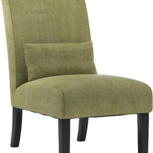 68881753db9430c6bc7622546783832c7c5e1c153a0d8421cd2a0.jpg Roundhill Furniture Pisano Teal Blue Fabric Armless Contemporary Accent Chair with Kidney Pillow
