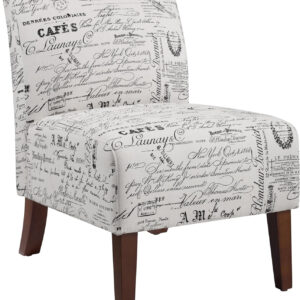 68881ae0d1a42c0eb81be07e18bd4b61947fe1c64734003fef70a.jpg Linon Butterfly, Dark Espresso Linen Lily Chair, 21.5" W x 29.5" D x 31.5" H