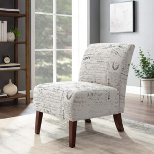 68881ae7c066afb04ef2425b1832d474f9b53a912e7d0ef1b2956.jpg Linon Butterfly, Dark Espresso Linen Lily Chair, 21.5" W x 29.5" D x 31.5" H