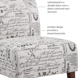 68881aecdd2cb296da4a47db48803464d5fca541e84840424650b.jpg Linon Butterfly, Dark Espresso Linen Lily Chair, 21.5" W x 29.5" D x 31.5" H