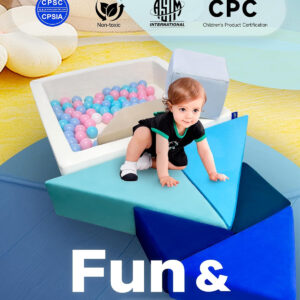 Kids Play Sofa, Tangram Square Puzzles Couch Furniture, Modular Kids Play Couchs Furniture, Puzzle Solving Couch Building Fort for Playroom Bedroom Boys Girls Teens, Rainbow