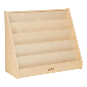 68881fc07e50f1037a6ce416e1d132b36650bf356fa5f2d40c1e7.jpg ECR4Kids Single-Sided Book Display, Classroom Bookshelf, Natural