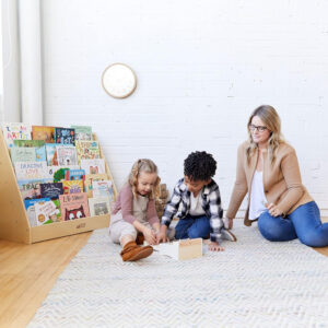 68881fcca8a30e710d61b29d30df45035e234c2fb1c7eeccdf708.jpg ECR4Kids Single-Sided Book Display, Classroom Bookshelf, Natural