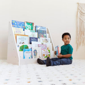 68881fd064b11e32a51065f1a987321b44fc1f6f9719be56a1ea5.jpg ECR4Kids Single-Sided Book Display, Classroom Bookshelf, Natural