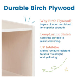 68881fd8553a6b2fc13a2c89bc37a7c7c9c79973c7a47f2cc7fcc.jpg ECR4Kids Single-Sided Book Display, Classroom Bookshelf, Natural