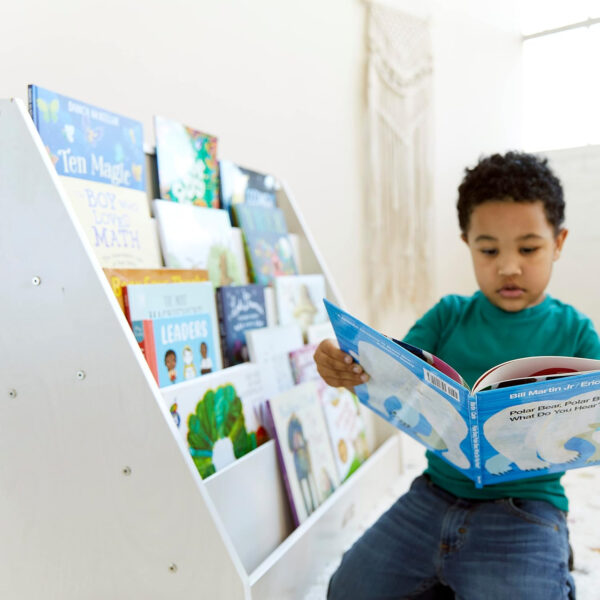 68881fdb967c8d12b0efe8f1c891517cdea586241ec99dd137eb0.jpg ECR4Kids Single-Sided Book Display, Classroom Bookshelf, Natural