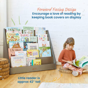 68881fe4b7679b2530d3b3a3d1ff3f455dd01d669b555e734314a.jpg ECR4Kids Single-Sided Book Display, Classroom Bookshelf, Natural