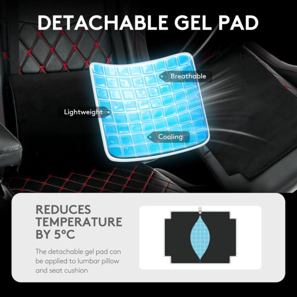 Gaming Chair Breathable Fabric,Computer Office Chair with Footrest,Massage Lumbar Support and Gel Pad,Ergonomic Reclining Gamer Chair with Adjustable Armrests and Spring Cushion Beige