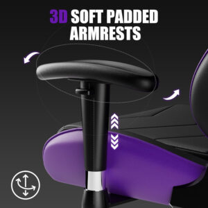 GTRACING Gaming Chair Racing Office Computer Ergonomic Video Game Chair Backrest and Seat Height Adjustable Swivel Recliner with Headrest and Lumbar Pillow Esports Chair (Red)