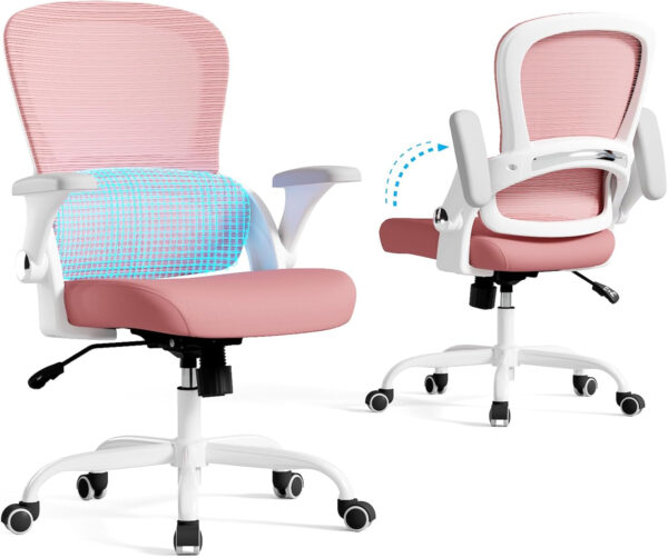 68882d73b6b200324666b5d889085b24b86b969f14e343a63422a.jpg TRALT Beige Gaming Chair - Ergonomic Office Chair with Back Support, Home Office Desk Chairs, Computer Chair, 330lbs Wide Seat Big and Tall Office Chair for Professionals (White Black)