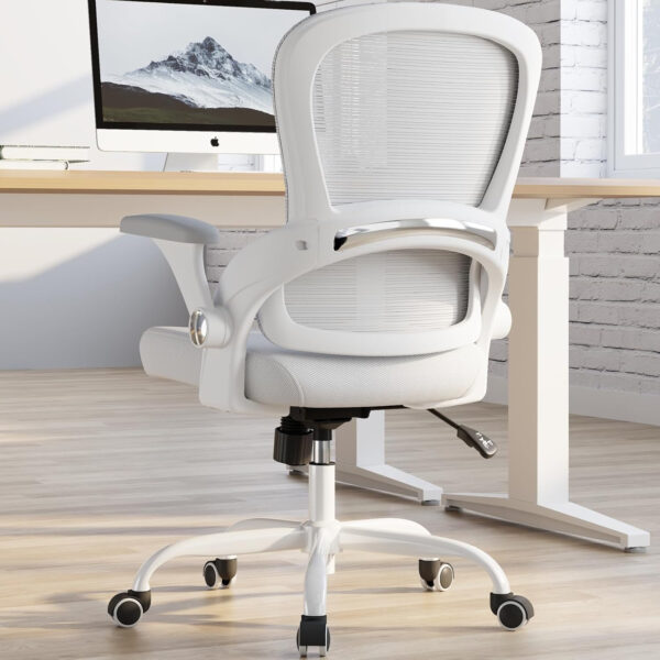 68882d761661026cfa9544ac17e66ad5556c9596766fa464f0c83.jpg TRALT Beige Gaming Chair - Ergonomic Office Chair with Back Support, Home Office Desk Chairs, Computer Chair, 330lbs Wide Seat Big and Tall Office Chair for Professionals (White Black)